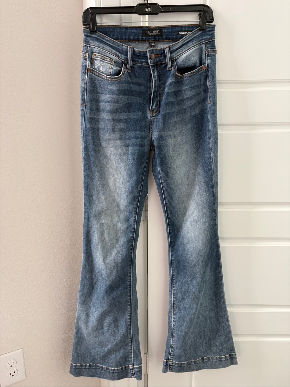 Judy Blue Medium Blue Flare Jeans